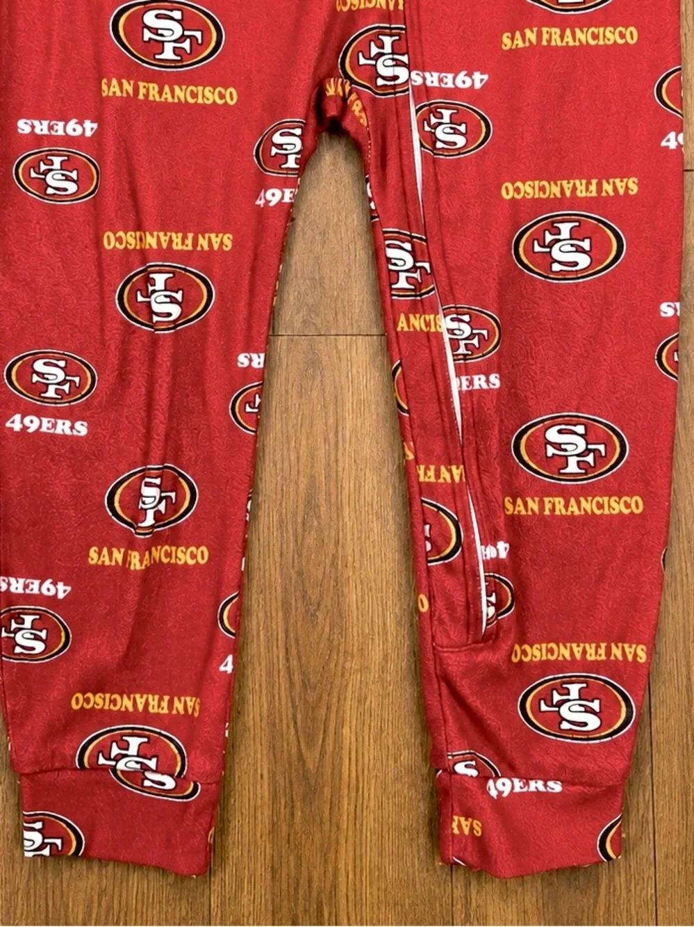 49ers Toddler Footless Pajama